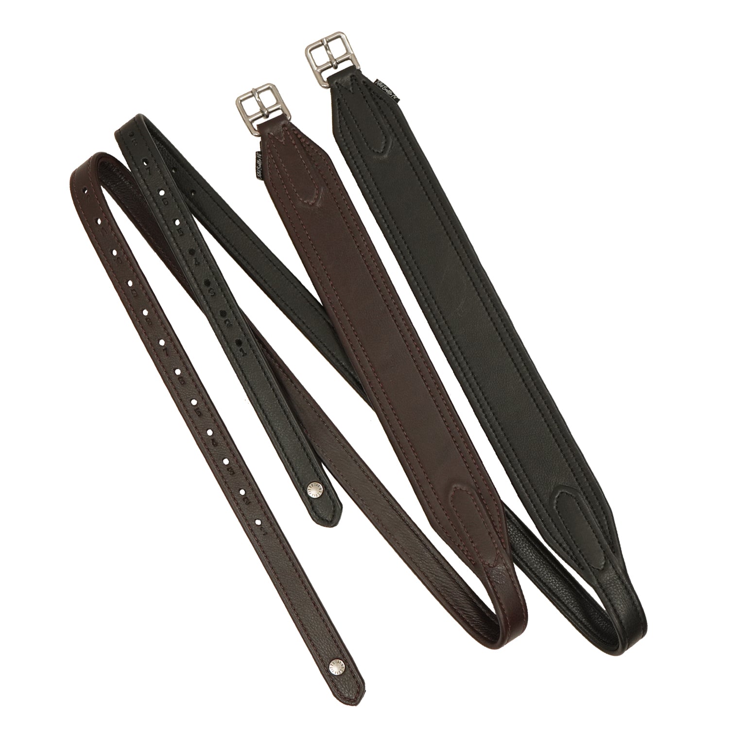 NEW! Wide Stability Dressage Sitrrup Leathers main image 1