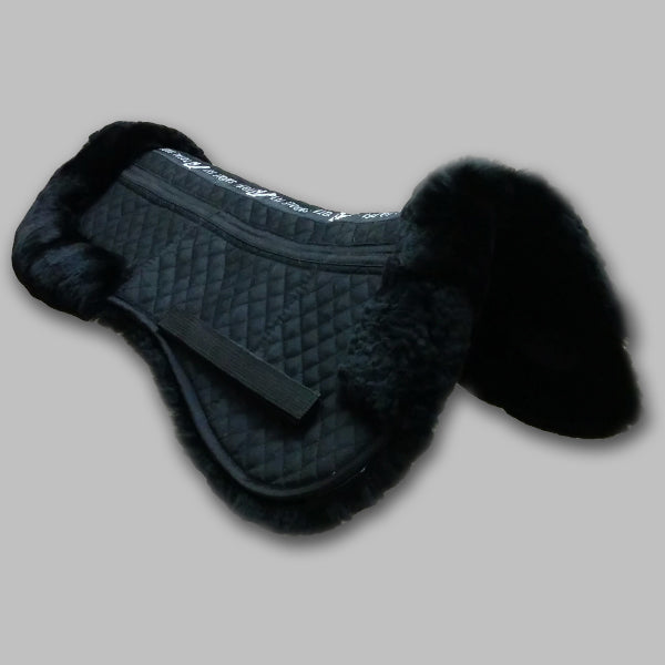 Six Point Saddle Pad - Sheepskin Half Pad