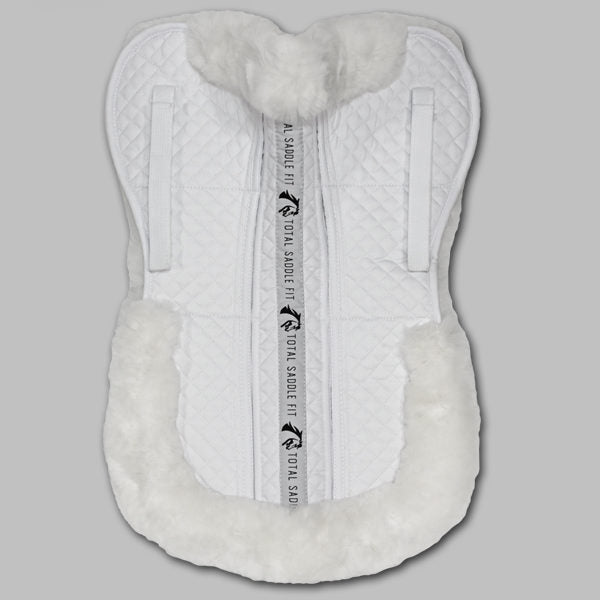 Six Point Saddle Pad - Sheepskin Half Pad