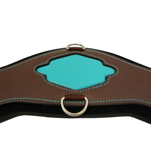 Teal cinch top